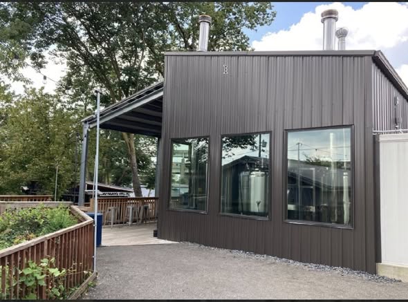 CLSC custom steel building install