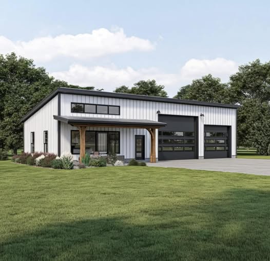 50 × 30 RV + Living Quarters steel building