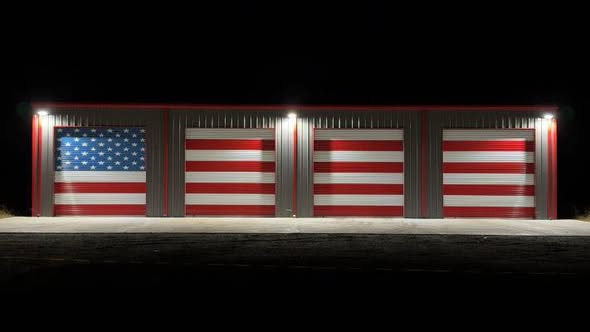 CLSC custom steel building install
