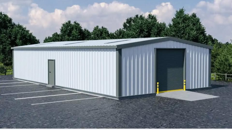 30 × 60 Contractor Shell steel building